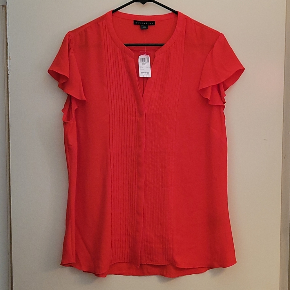 Flowy v neck blouse